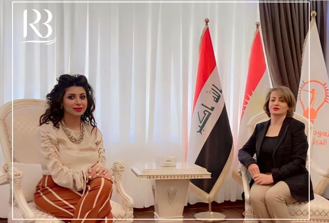 Researcher Lina Imad met with Kurdish New Generation Movement representative Sarwa Abdel Wahed for the project to review the 2005 Constitution.