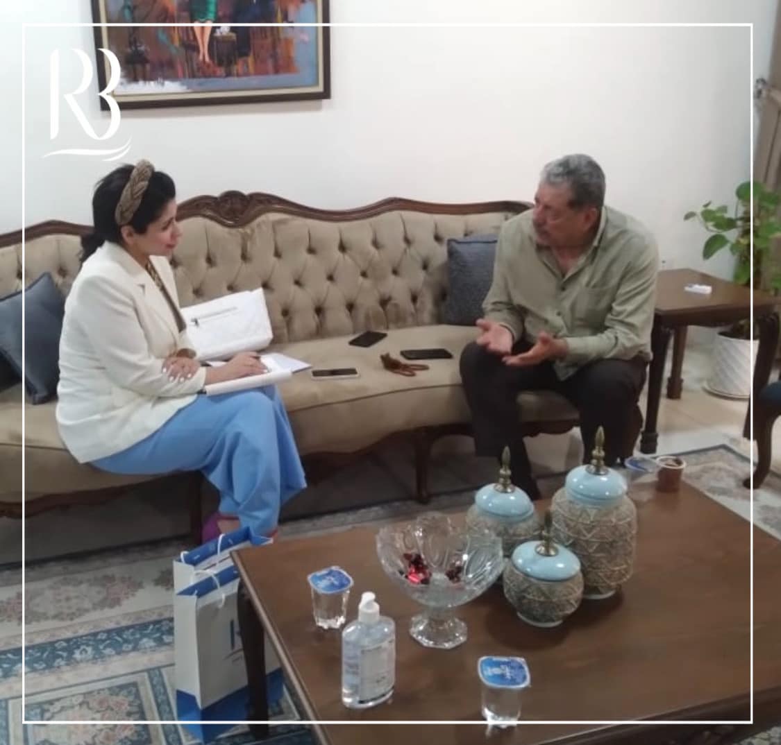 A member of the Research Committee of the 2005 Iraqi Constitution Assessment project Mrs Lina Emad met with the independent representative, Mohammed enouz,