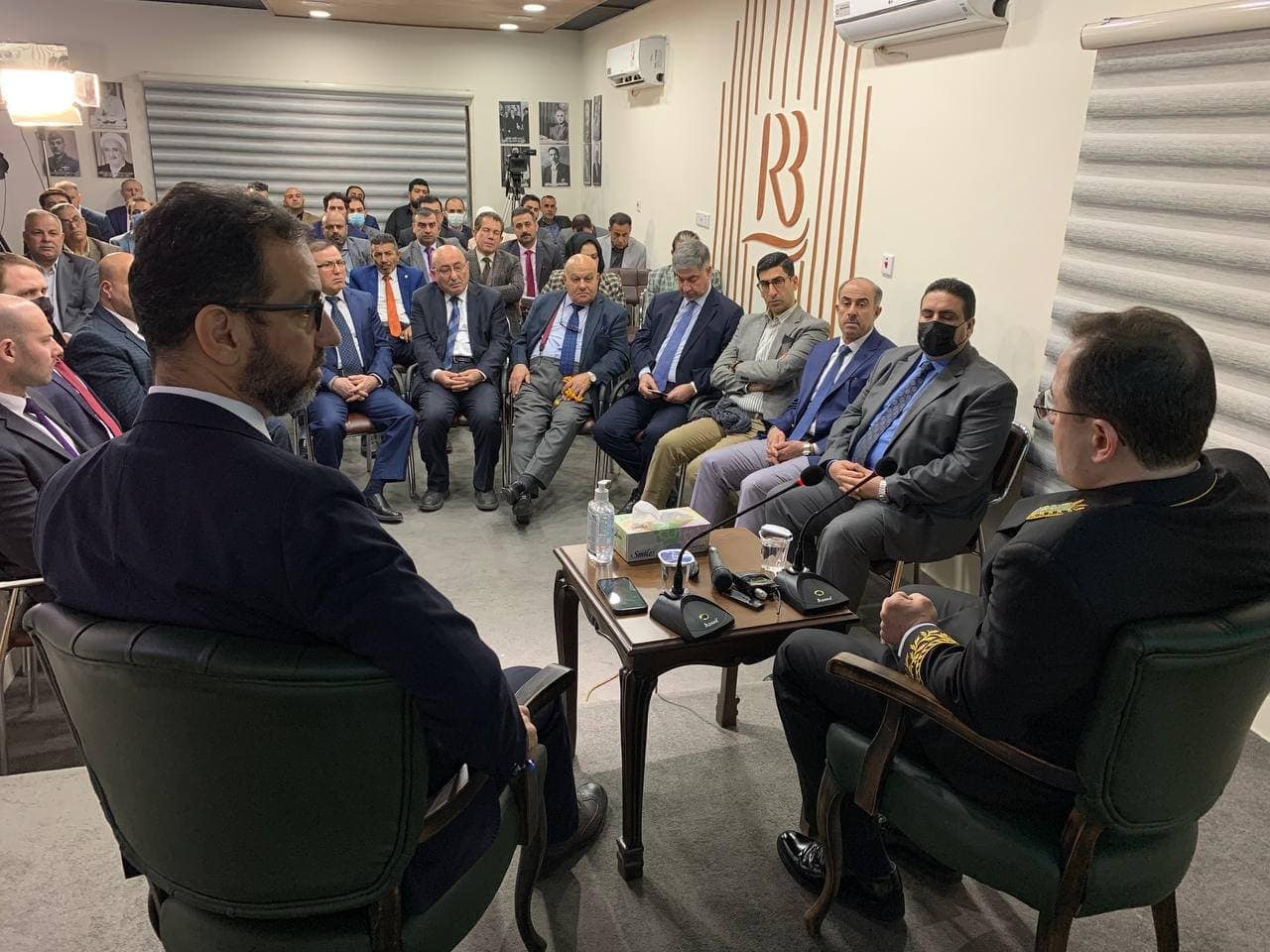 Rewaq Baghdad Center for Public Policy held a panel discussion during hosted His Excellency the Ambassador of the Russian Federation to Baghdad, Mr. Elbrus Kutrashev.