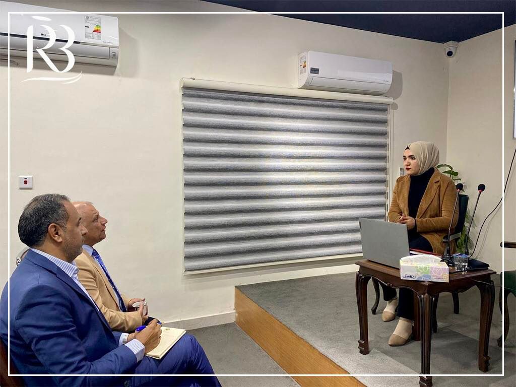 Rewaq Baghdad hosted the Director of the Development and Training Department in the House of Representatives, Ali Omar Fattah, and the Director of the Strategic Planning, Omar Shaker Al-Daraji.