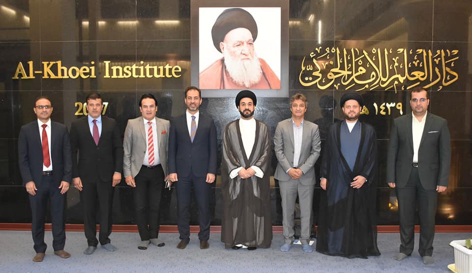 Rewaq Baghdad Center, hosted by the Dar Al-Ilm Imam Al-Khoei Foundation in Najaf