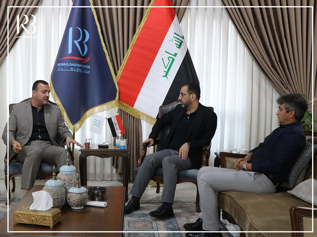 Rewaq Baghdad Center for Public Policy hosted Dr. Muhammad Abu Kalal, head of Arab and African affairs in the Al-Hikma Movement