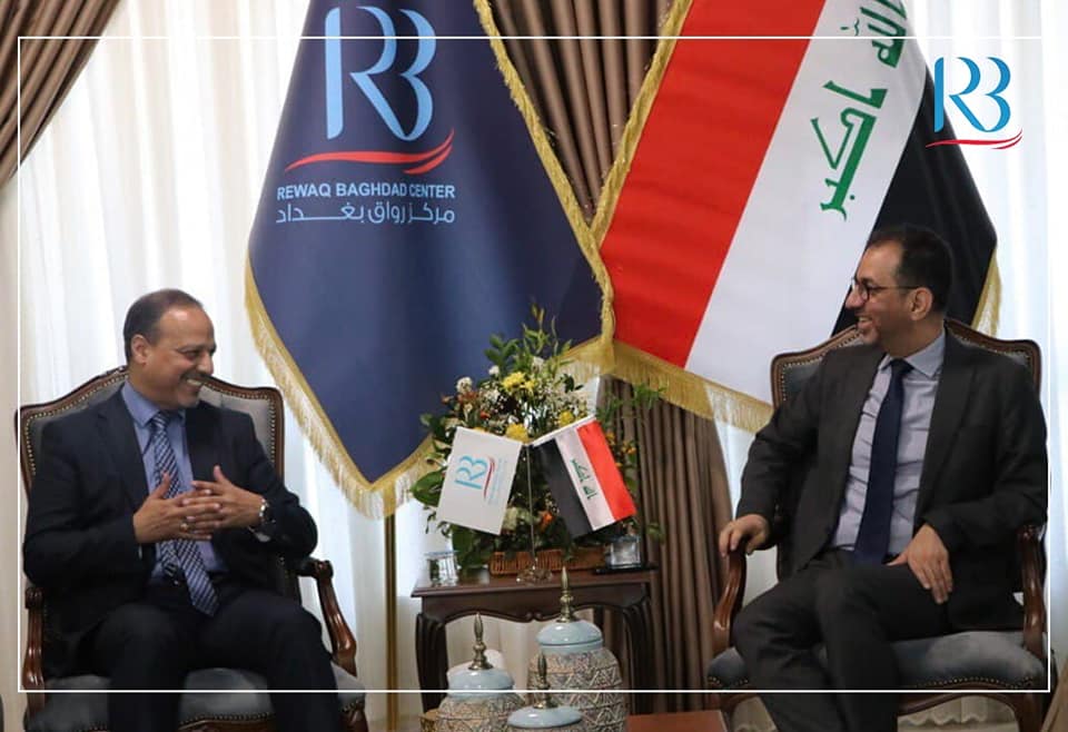 Rewaq Baghdad Center hosted Dr. Muhammad Qasim Yaqoub, Director General of the Parliamentary Legislation Department in the House of Representatives