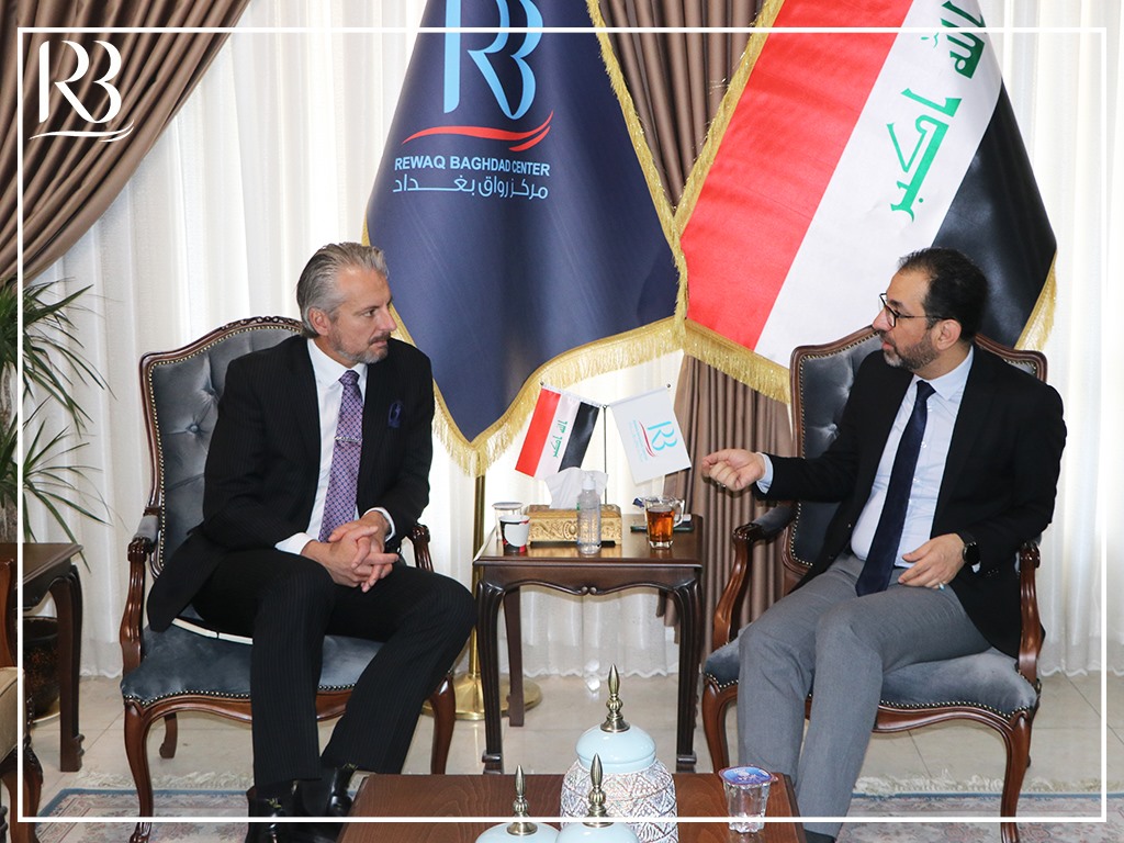 Rwaq Baghdad Center for Public Policy hosted the Deputy Australian Ambassador to Baghdad, Bartek Raszewski,